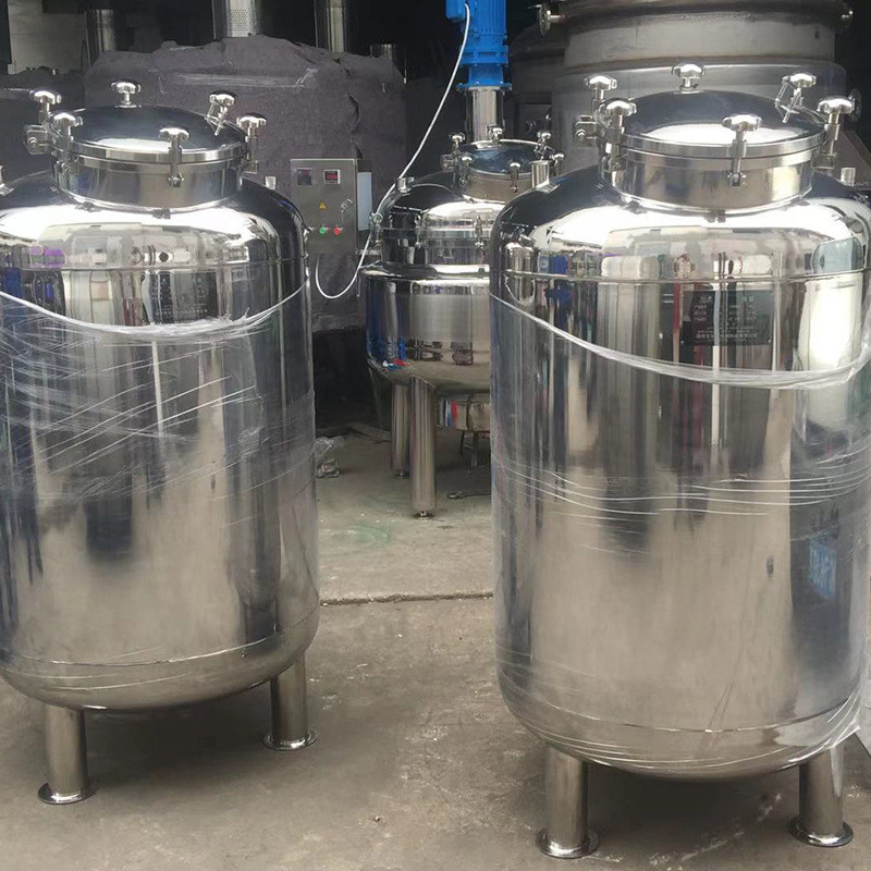 Stainless Steel Storage Tank Mixer Industrial Storage Mixing Tank