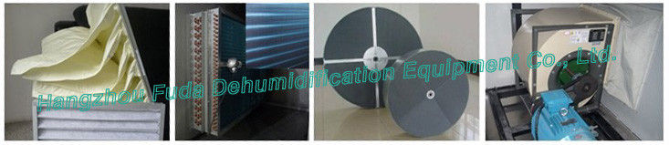 Refrigerated Combined Industrial Desiccant Air Dryer , Air Conditioning Dehumidifier
