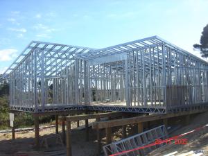 China European Quality 2story Luxury Prefab Lightweight Steel Frame Houses Modular Home wholesale
