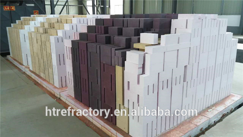Electrocast Refractory Bricks Made from Pure Alumina and Zircon Sand for Glass Kiln
