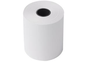 China 80mmx80mm ATM Machine 50gsm 13mm Core Thermal Printer Paper Roll wholesale