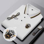 Print Custom Uniform Golf Polo Shirts in Jersey Fabric for Golf Business Uniform