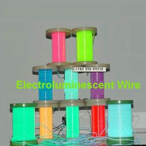 China colorful decorative el wire/ el cable/ electroluminescent wire wholesale
