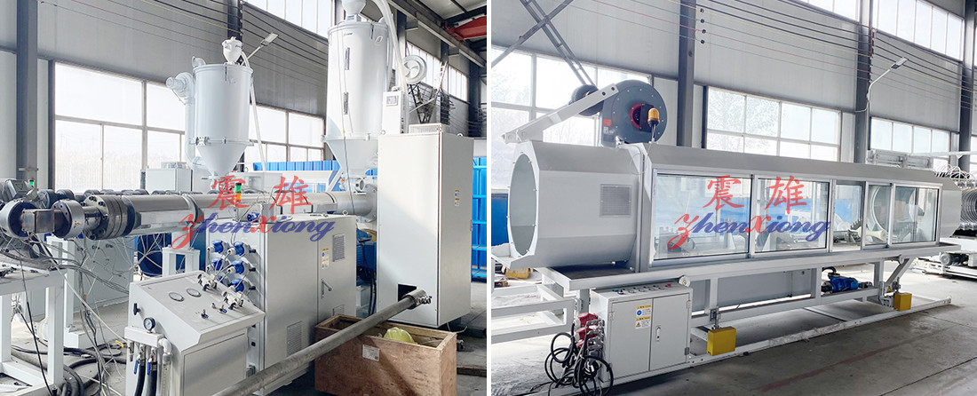 Customizable 300mm Plastic Pipe Extrusion Machine Double Wall Corrugated Pipe Extrusion Line