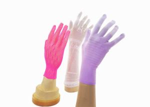 China Colorful Lace Fishnet Hand Gloves Burlesque Black Fishnet Warmful For Party wholesale