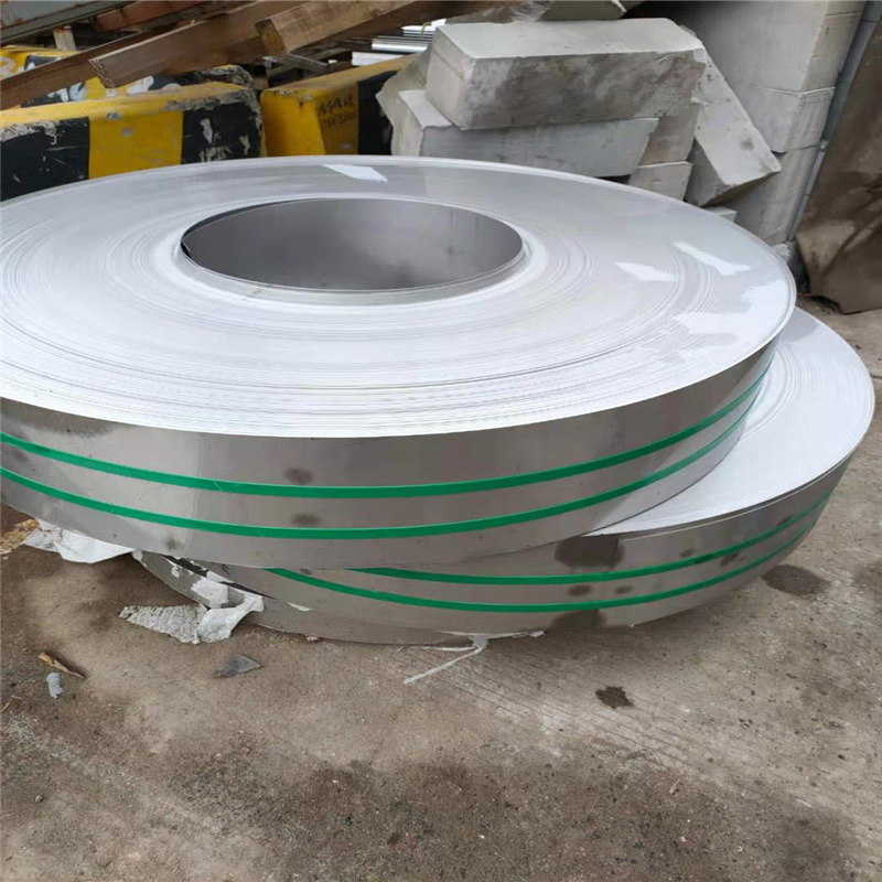 304 201 316L Hot Cold Rolled Steel Coil Grinding Slitting 0.1mm 0.2mm