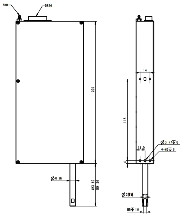 Soft Landing 17 Bit Rotating Linear Actuator 20mm Thick With Nanoscale Resolution