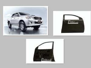 China Front Car Door Replacement Toyota Hilux Vigo Pickup Diesel Petrol Type wholesale