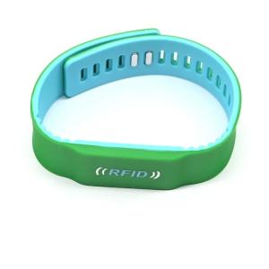 China Fitness Center Silicone Custom NFC Bracelets Waterproof Sports Wristband wholesale