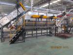 CE Plastic Recycling Crusher , 2000kg/H PET Bottle Recycling Line