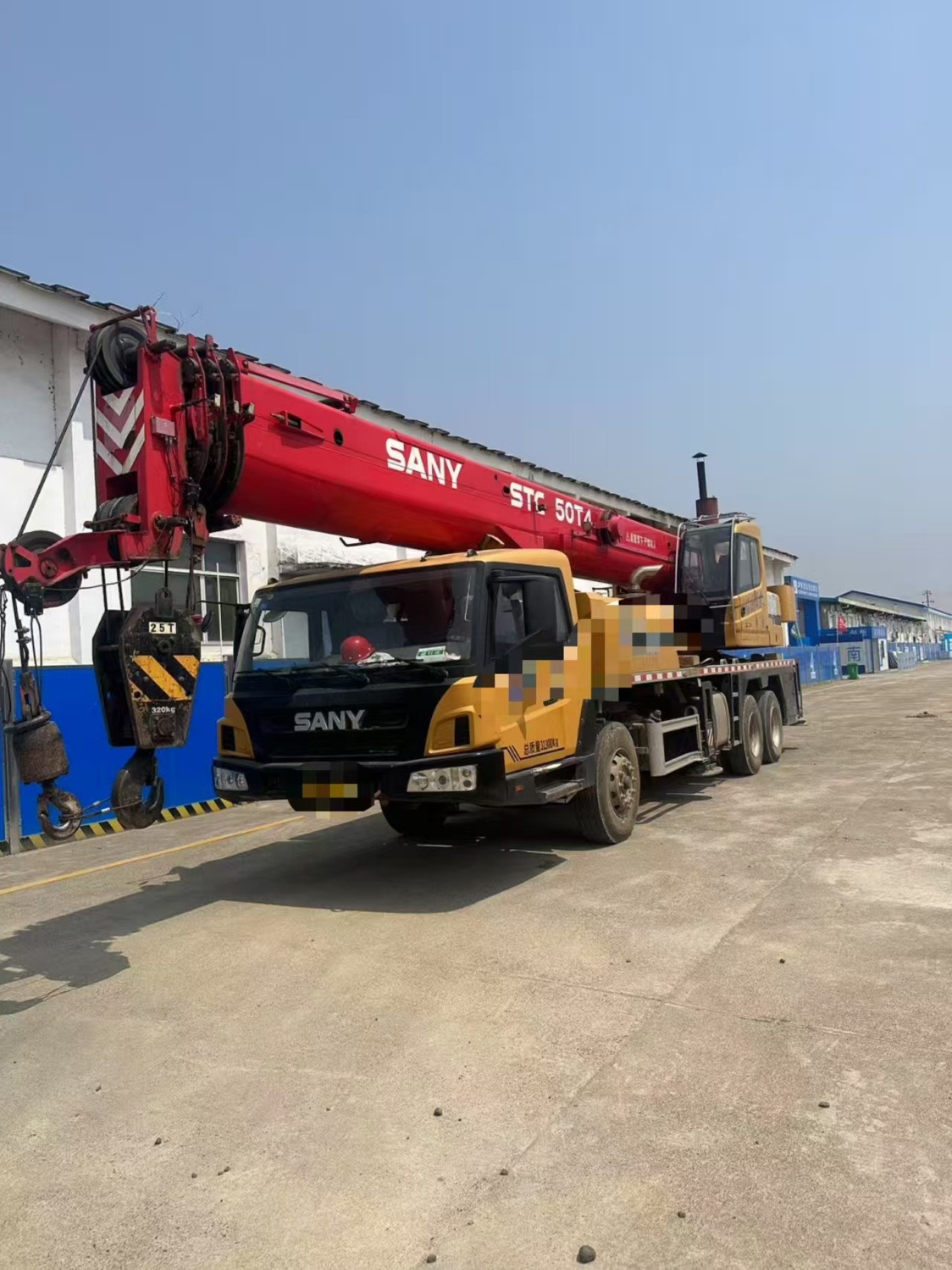 China Construction Lifting Equipment Cranes Hydraulic Truck Mounted Used SA NY STC250T4 25t Mobile Truck Cranes Price for Sale