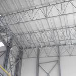 Large Span Prefab Steel Frame Building Construction Customizable Strong Strength