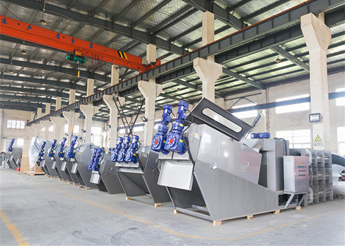 1.2KW Multi Plate Screw Filter Press Machine