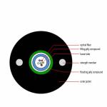 6 Core Armored GYXTW Fiber Optic Cable Waterresistant Filling Compound