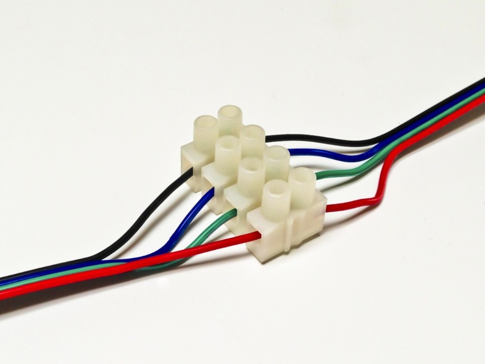 JST 2 Pin 22AWG Male Female Connectors for Waterproof LED Strip Home Appliance in Red