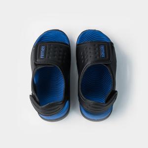 China Upper Strap Kids Slides Sandals , OEM Magic Tape Sandals wholesale
