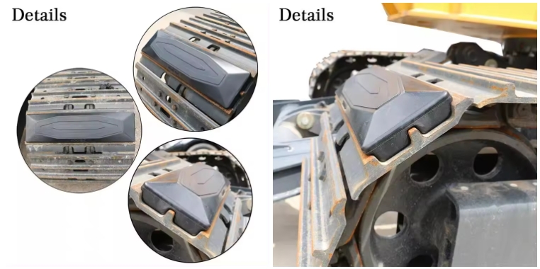 Rubber Crawler Track Rubber Track Pad/board Polyurethane Grousers Shoes for Excavators