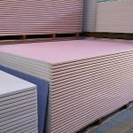 Heat Resistant 12mm Fire Rated Plasterboard For Drywall Ceiling
