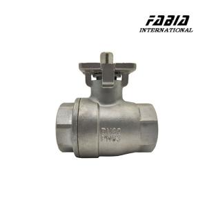 China Three Piece Ball Valve Stainless Steel Ball Valve FB Ball Valve For Vacuum Equipment wholesale