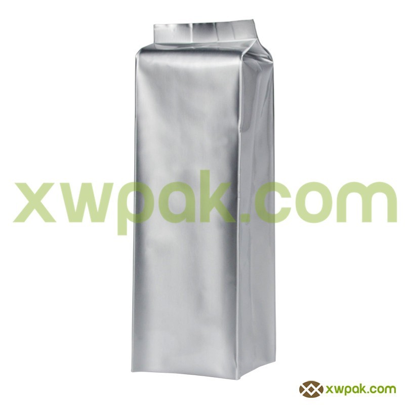 PET Custom Stand Up Pouch Side Gusset Bag For Plastic Foil Coffee Packaging
