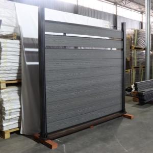 China 3D Composite Wpc Fence Board Fireproof Wood Grain Waterproof Outdoor wholesale