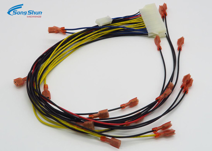 Household Electrical Wiring Harness For Electric Appliances 250 Teminal PVC Insulation