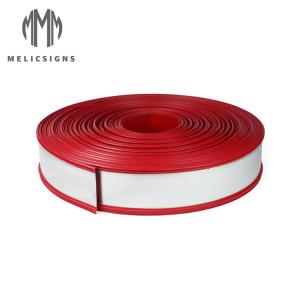 China Illuminated 33.3 meters Channel Letter Steel Trim Cap wholesale