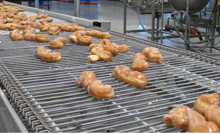 304 /316 / 316L Stainless Steel Chain Mesh Conveyor Belt Support Customized