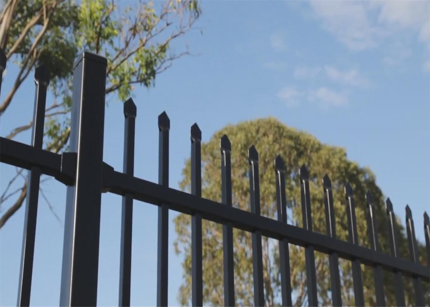 Diplomat Fencing Panels 45mm rail thickness 1.60mm powder coated black