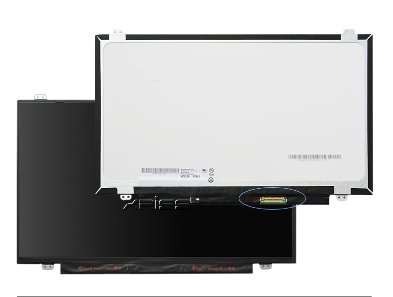 14.0 Inch Slim FHD IPS 40pin Laptop LCD Touch Screen With Screw Holes B140HAK01.1 On-Cell Touch
