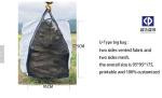 1000kgs 1500kgs Vented Firewood FIBC Bulk Bags Closed Bottom Open Top