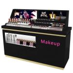 Beauty Cosmetic Display Cabinet Case Wood Showcase Counter Stand
