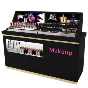 China Beauty Cosmetic Display Cabinet Case Wood Showcase Counter Stand wholesale