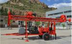 200m Depth Water Well Drill Rig Trailer Mounted Diesel Engine