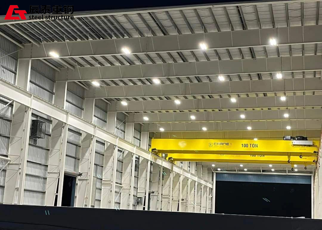 Prefabricated Building Construction Steel Structure Large Span Eco Friendly