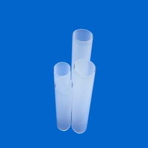 China Milky Opaque Quartz Glass Tube 10-300mm Length For High Temperature Thermocouple wholesale
