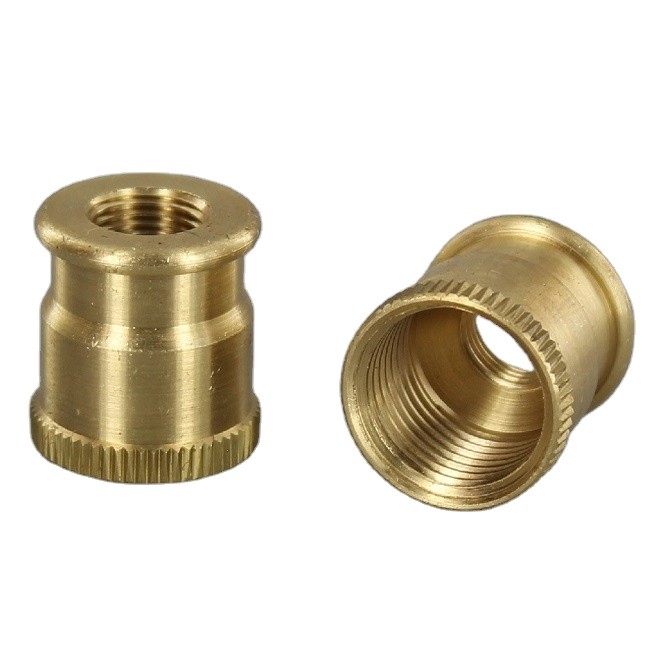 ISO9001 Deburring CNC Machining Brass Parts 0.01mm Tolerance