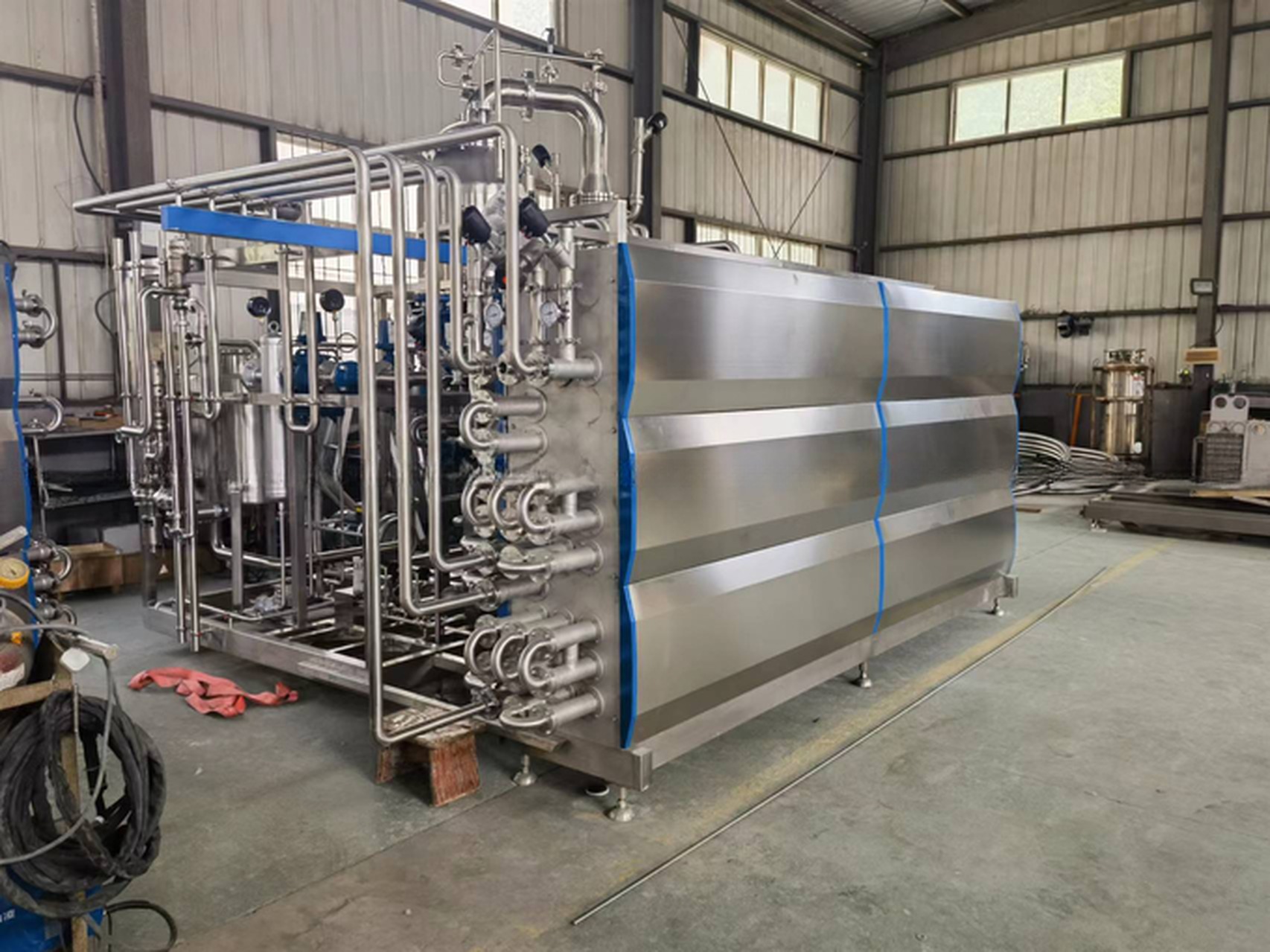 2500 KG ASEPTIC VTIS STERILIZER FOR BEVERAGE PROCESSING LINE APPLICATION 4 ESL PRODUCTS