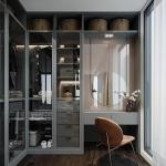 Modern E0E1 Wardrobe Armoire Hanging Clothes Furniture Closet Armoire Bedroom
