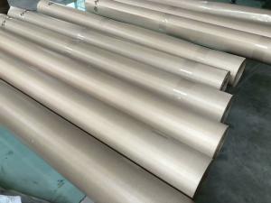 China Insulating Plain Woven PTFE Coated Fiberglass Fabric 1200mm Max Width wholesale