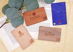 Wooden Hotel Keycard