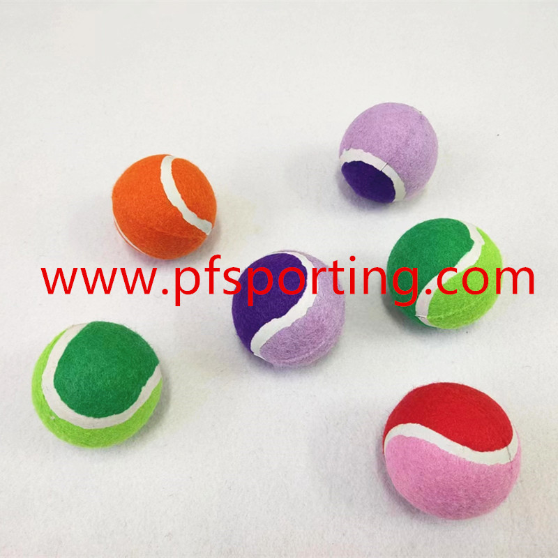 Factory Price Customized Color Interactive Chew Rubber Custom Pet Tennis Balls,Pet Toy Ball