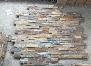 China 15 x 60cm Size Quartzite Stone Veneer Culture Stone Split Surface Finishing wholesale
