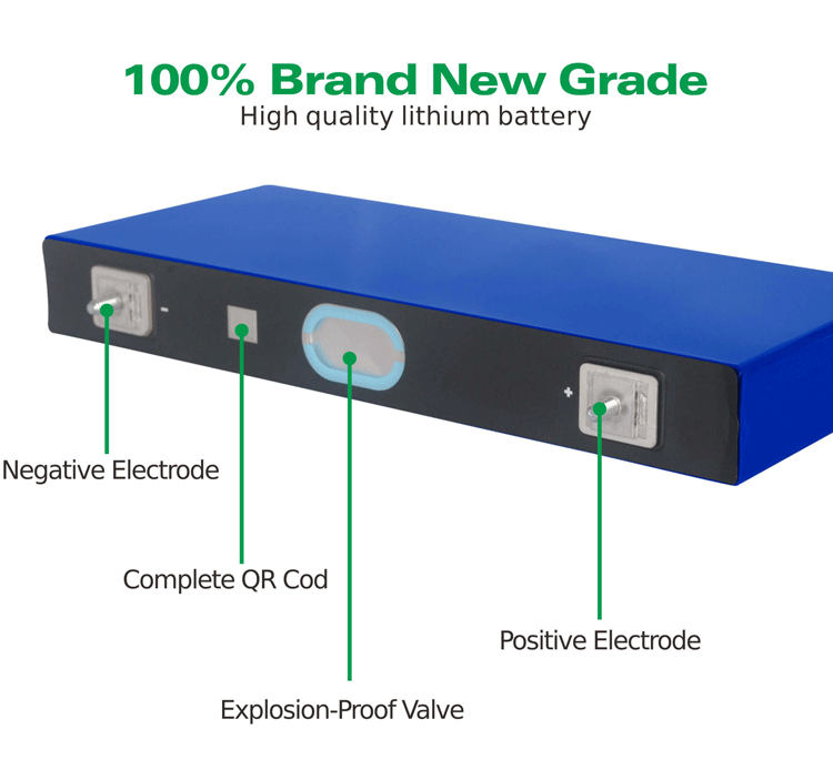 3.7v 218ah Deep Cycle Lithium Battery Cells For Solar Storage System