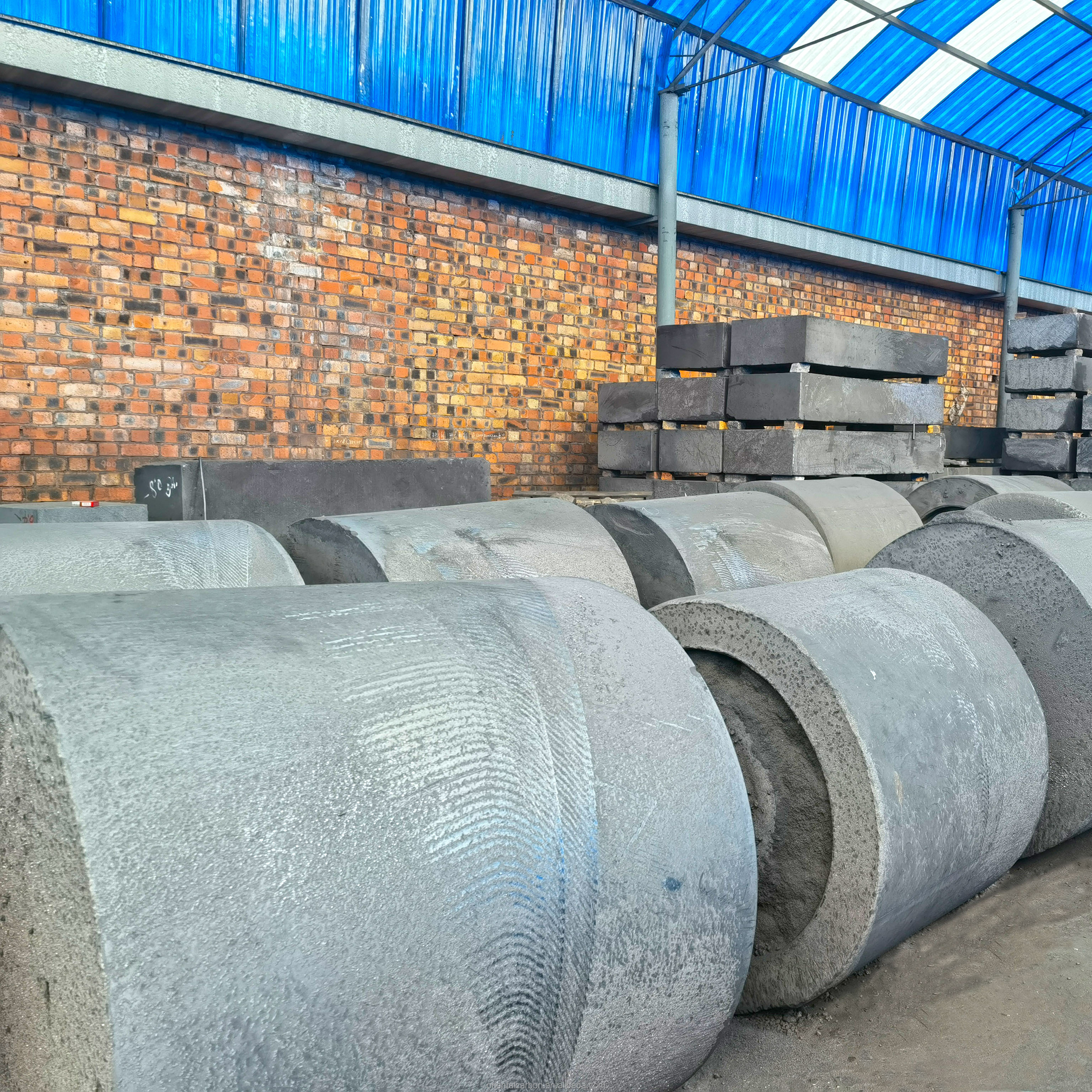 460*1050 Graphite Rod Graphite Cylinder for EDM