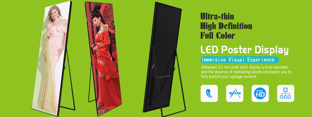 SMD P2.5 Ultra thin LED Poster Display