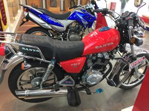 China 12.5L Fuel Tank Gasoline Motorcycles130mm Bigger Drum Break Chrome Rear Carrier wholesale