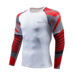 Multiple Color Mens Rash Guard Shirts Bulk Stain Repel Vented Airflow Unique