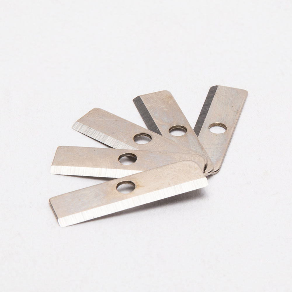 23mmX6mm Electroplate Pencil Sharpener Blade One Hole