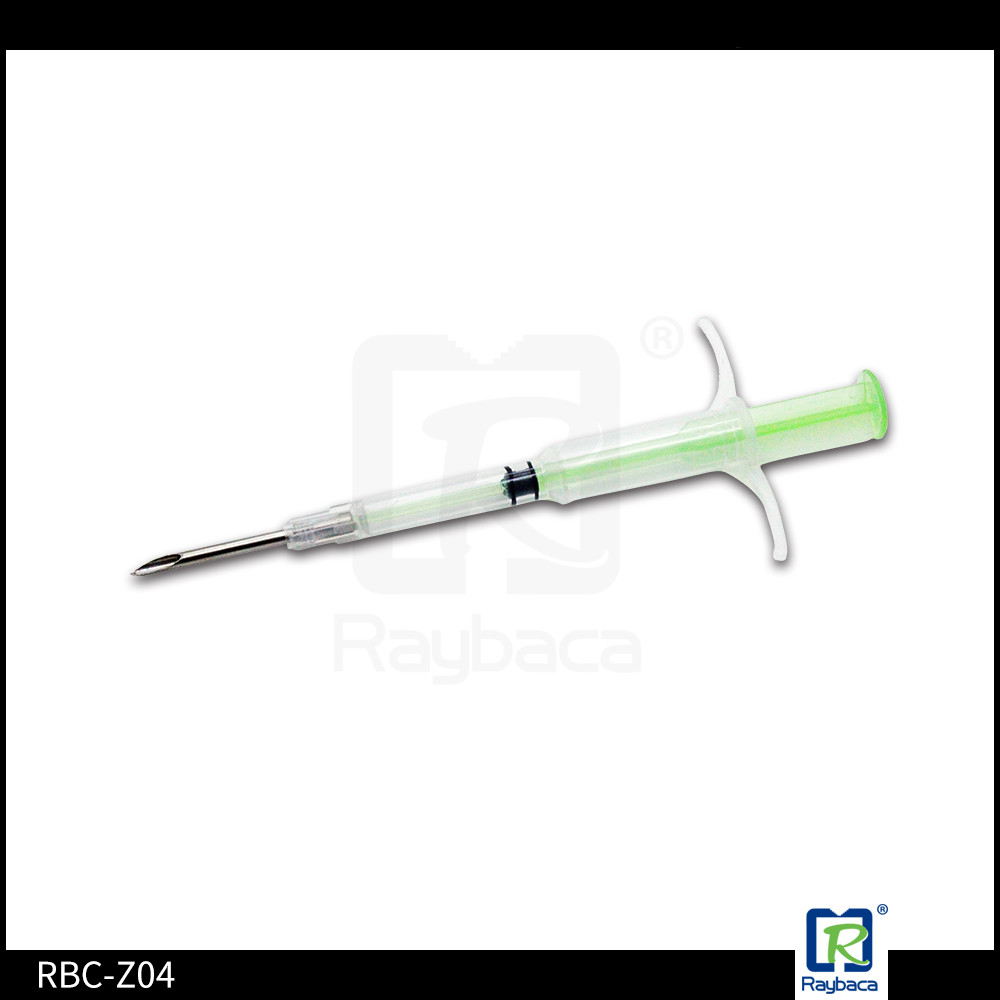 Pig Sheep Sterilized EM4305 134.2KHZ Animal Syringe
